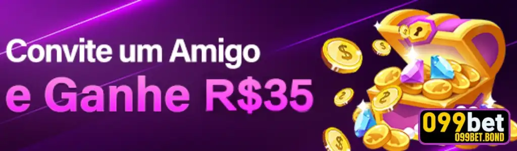 Promoção de boas-vindas 099BET cassino com bônus em dobro para novos jogadores.